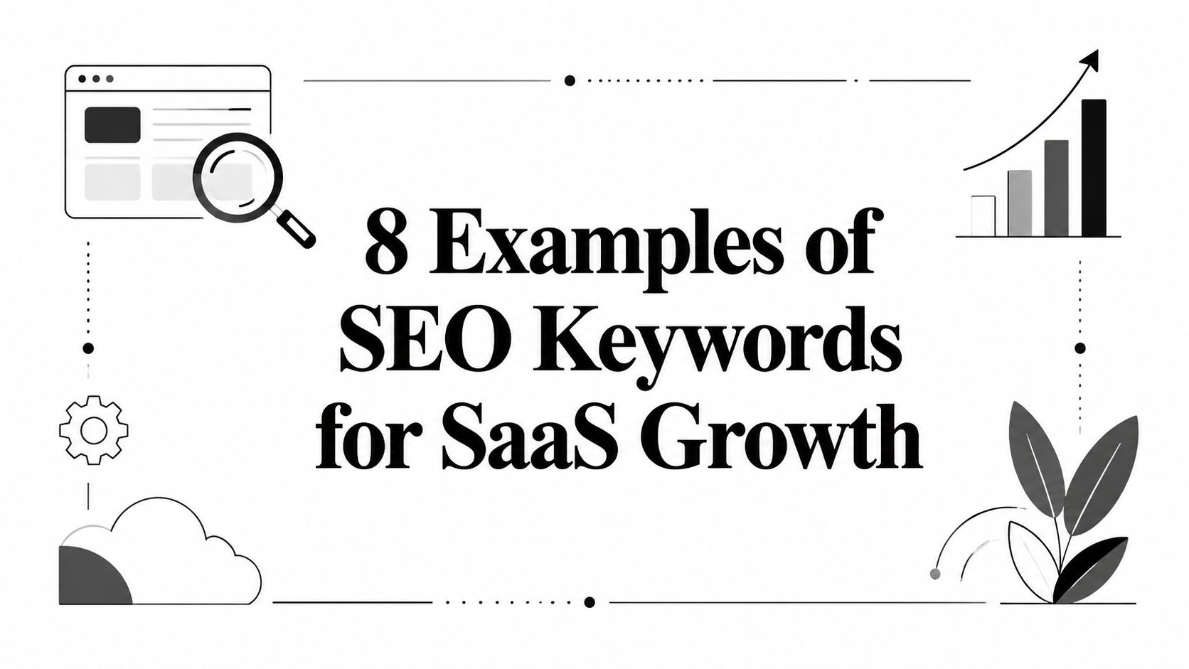 A four-step infographic illustrating the process of conducting SEO keyword research for digital marketing strategies.